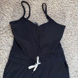 Vuori black jumpsuit size medium